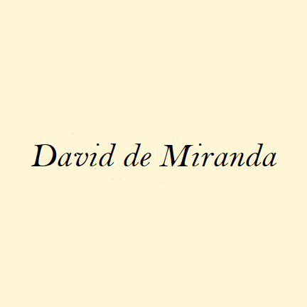 David Pérez, <em>David de Miranda</em>
