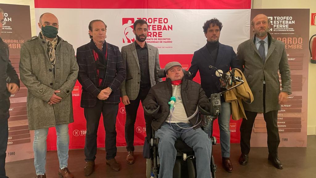Presentación del Trofeo Esteban Ferre, campeonato de recortadores de la Comunidad de Madrid