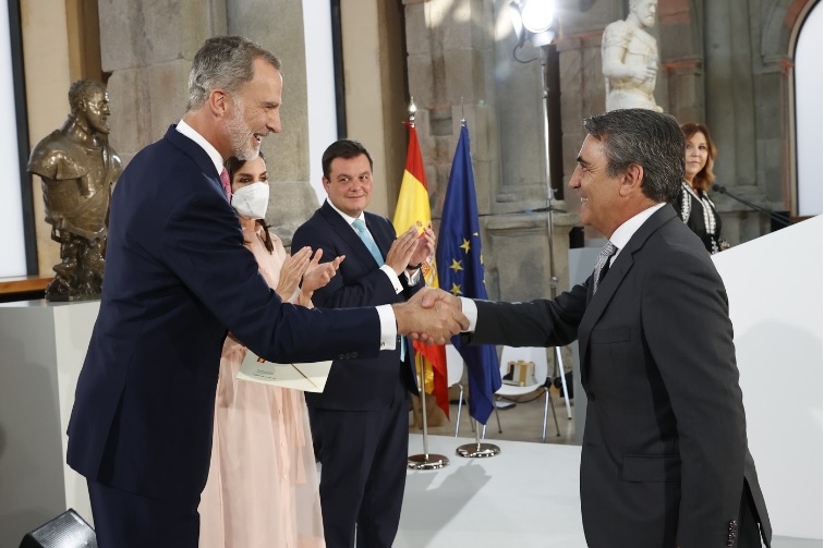 La Fundación Toro de Lidia recoge el Premio Nacional de Tauromaquia de manos de los Reyes de España