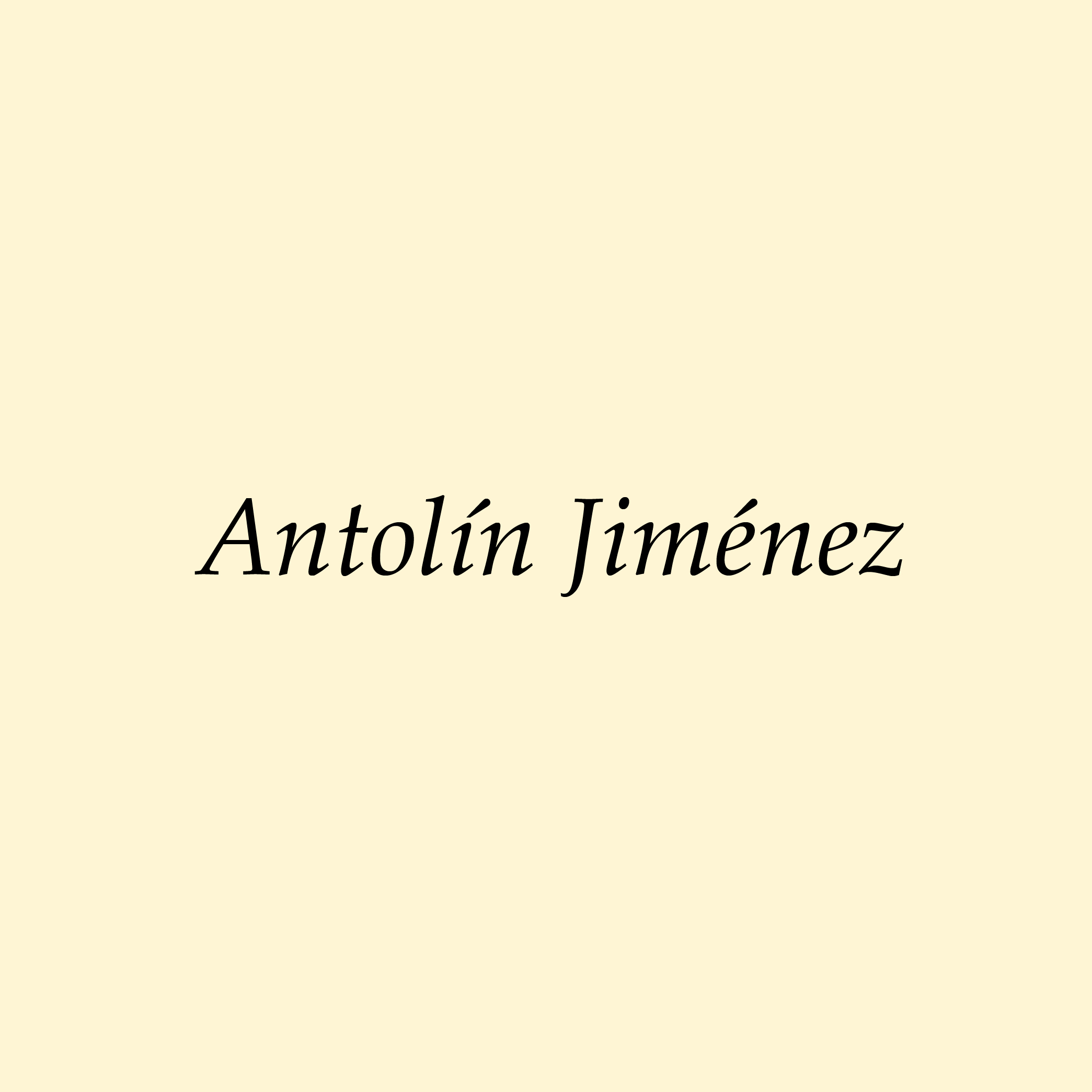 Antolín Jiménez