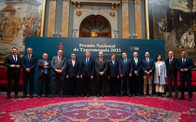 Curro Vázquez recoge el Premio Nacional de Tauromaquia 2025