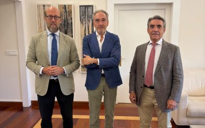 La Fundación Toro de Lidia se reúne con el consejero de Cultura, Turismo y Deporte de la Junta de Castilla y León, Alberto Díaz Pico