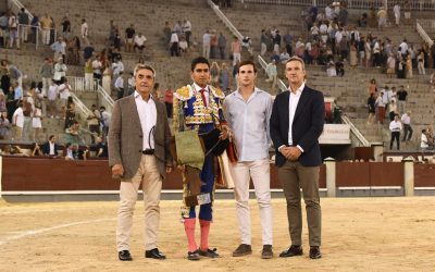 Héctor Gutiérrez, triunfador de la Copa Chenel 2026 en el ruedo de las Ventas